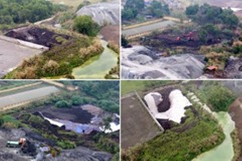 Bài 2:
Phủ bạt núi chất thải nguy hại hàng nghìn tấn giữa thành phố Thái Nguyên